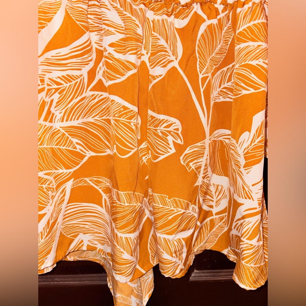 Shein Yellow Summer Romper Size Medium - Picture 6 of 7